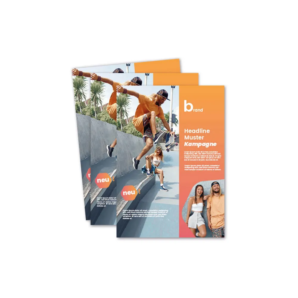 DIN A6 Flyer, beidseitig bedruckt 